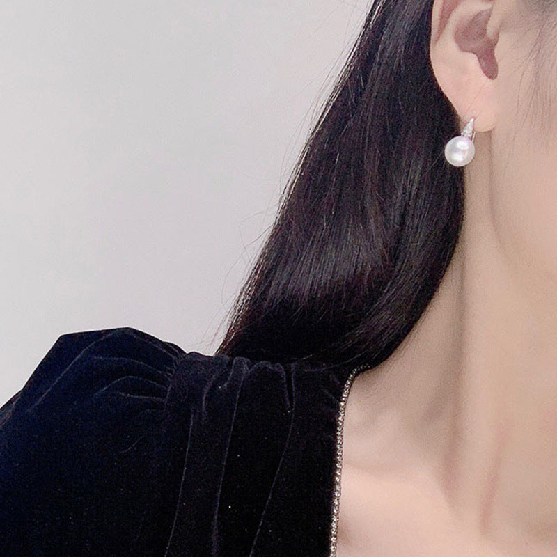 Delicate Artisan Pearl Earring