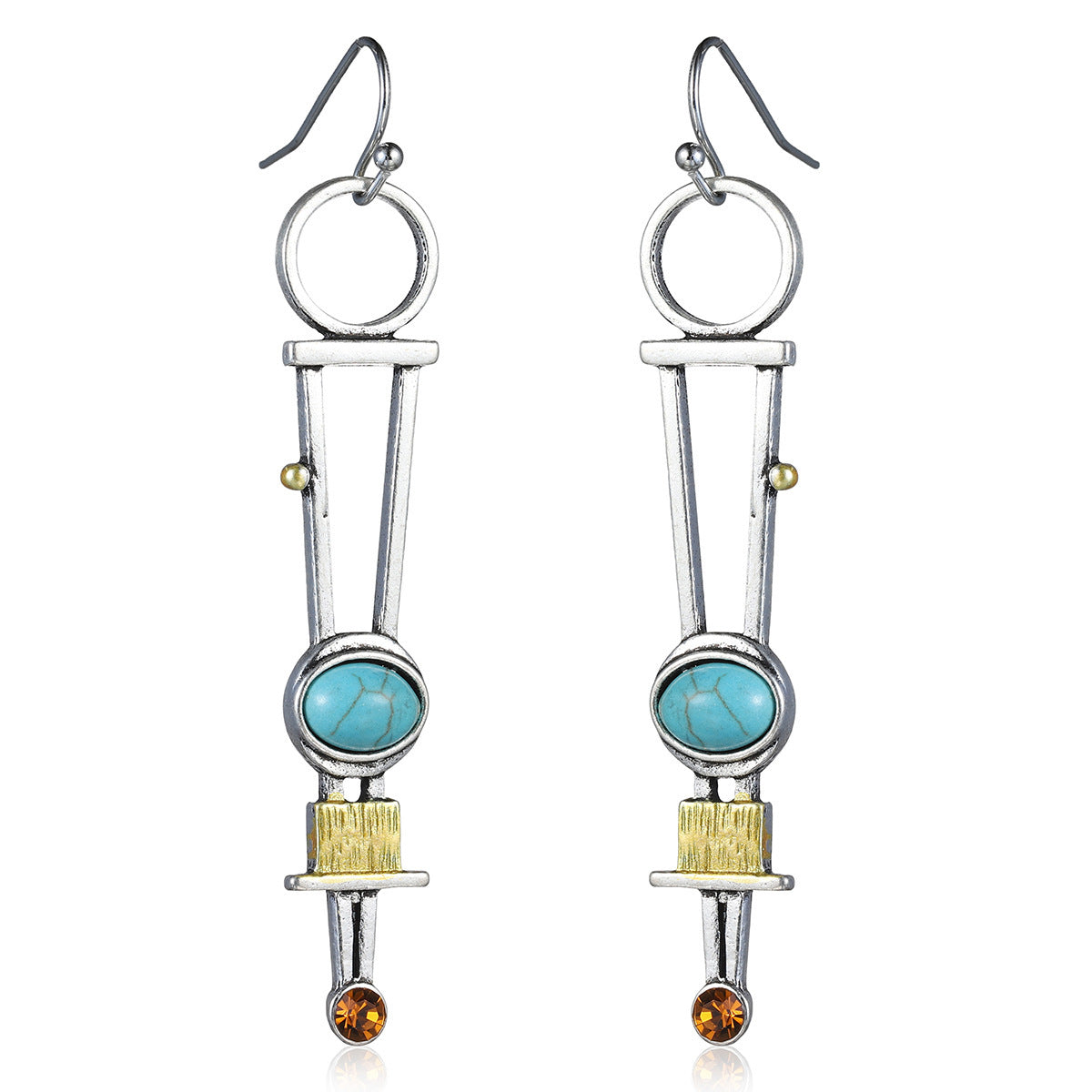 Classic Silver Earring with Timeless Appeal