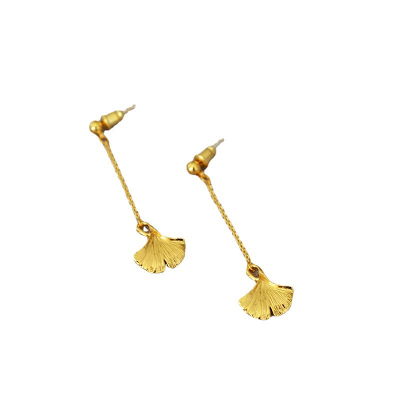 Vintage Handmade Gold Earring
