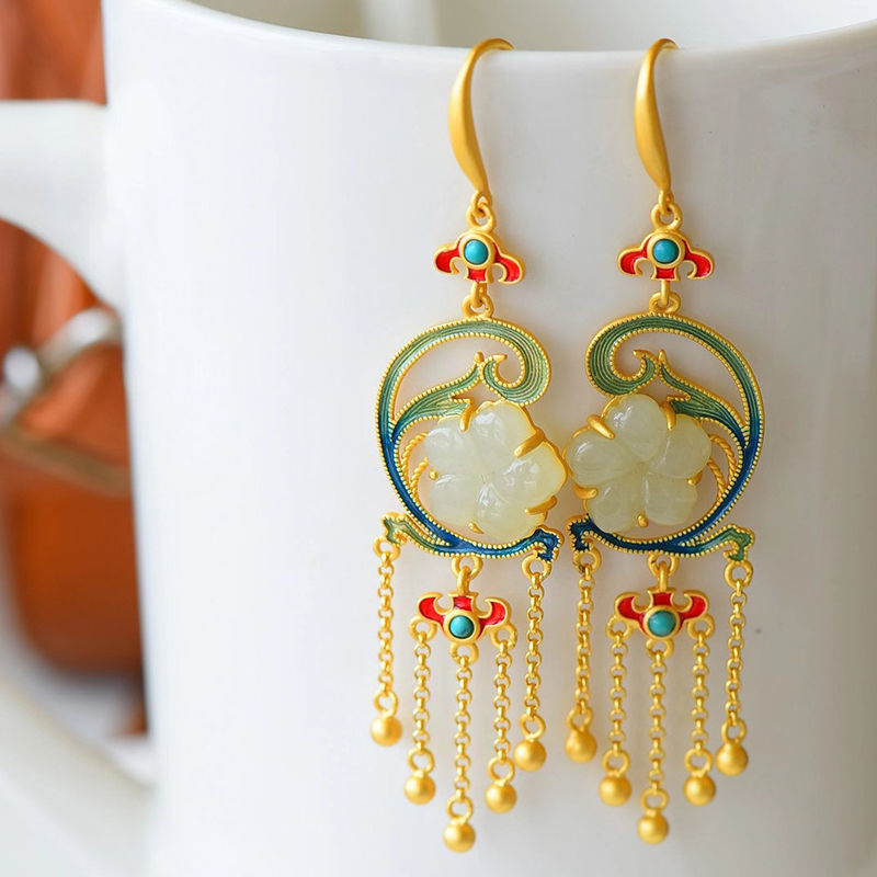 Delicate Artisan Silver Earring