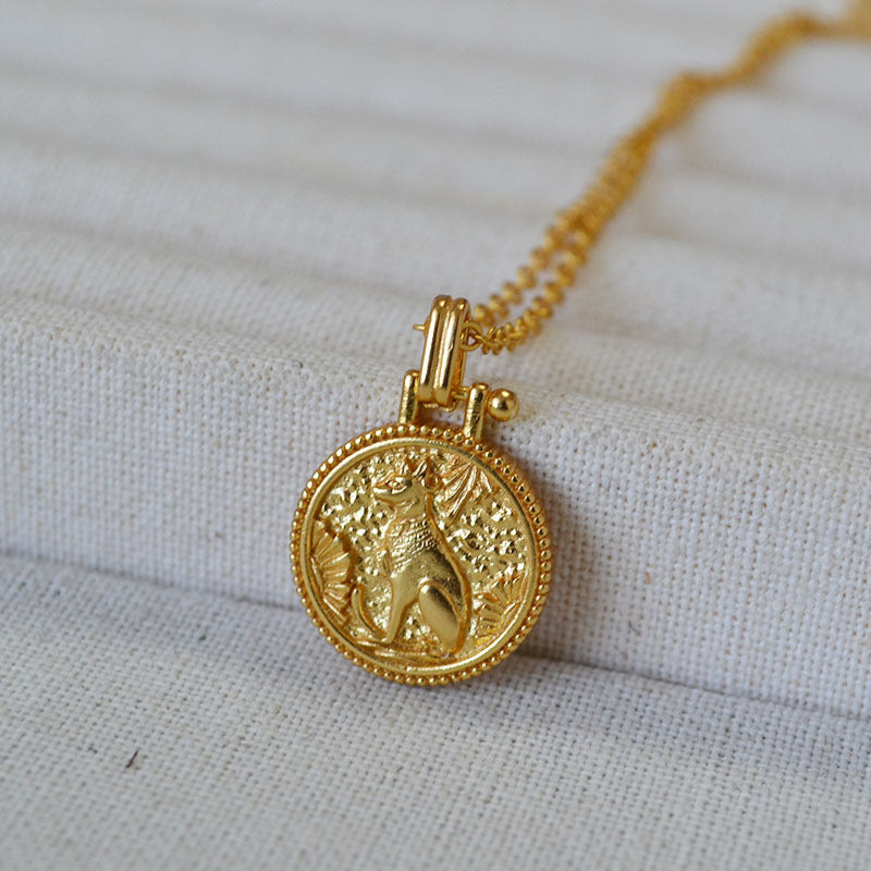 Delicate Artisan Gold Necklace