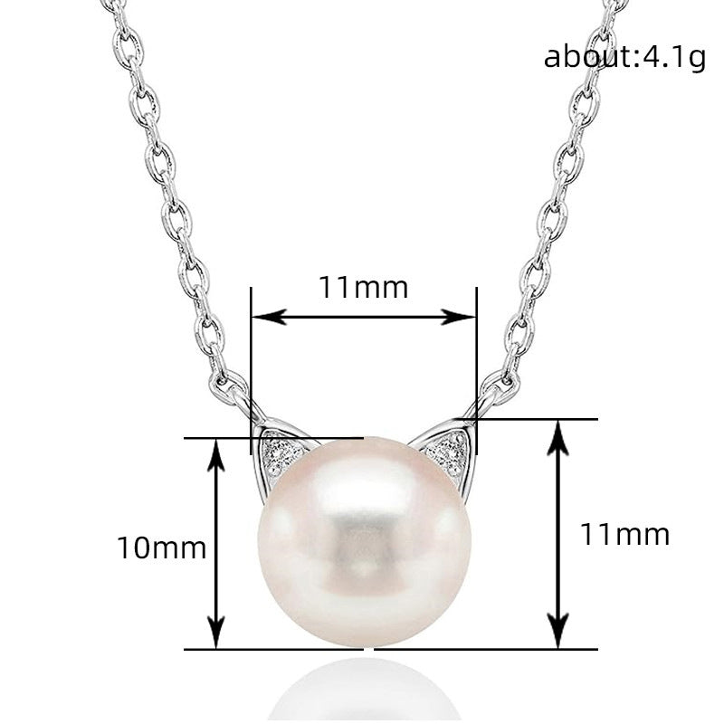 Delicate Artisan Pearl Necklace