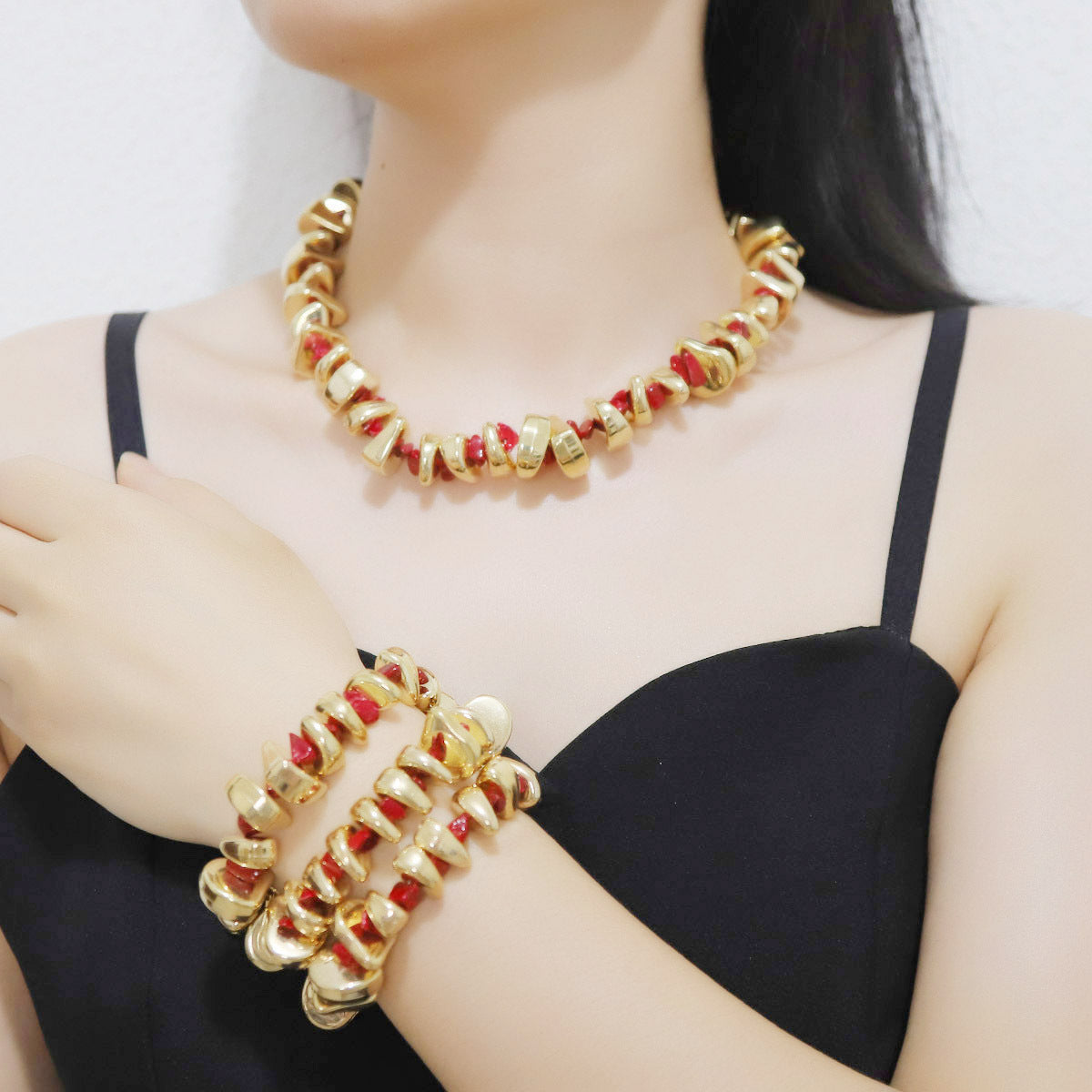 Delicate Artisan Gold Set