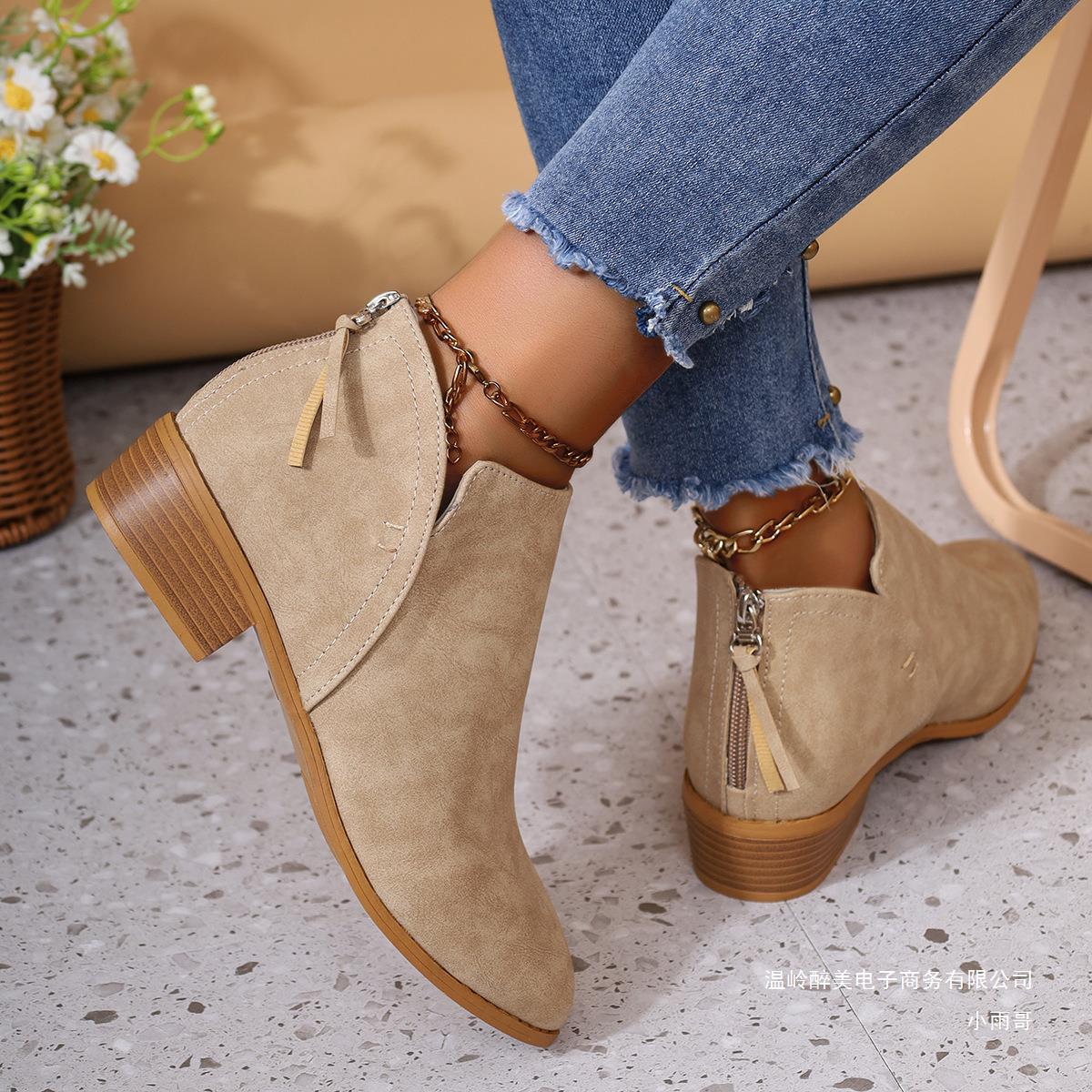 Classic Orthopedic Boots with Timeless Style