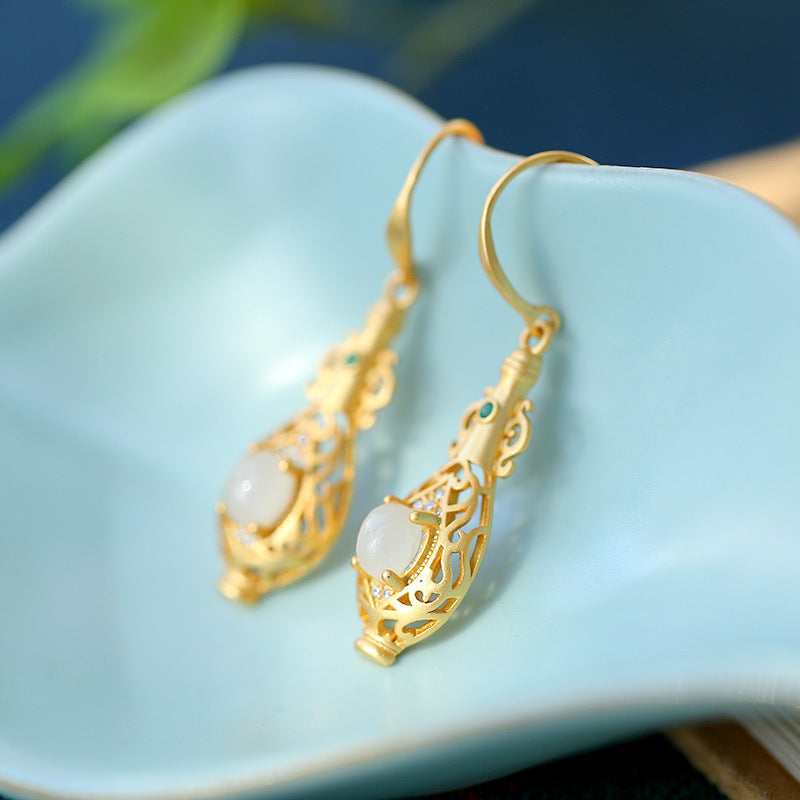 Beautiful Silver Earring with Unique Style