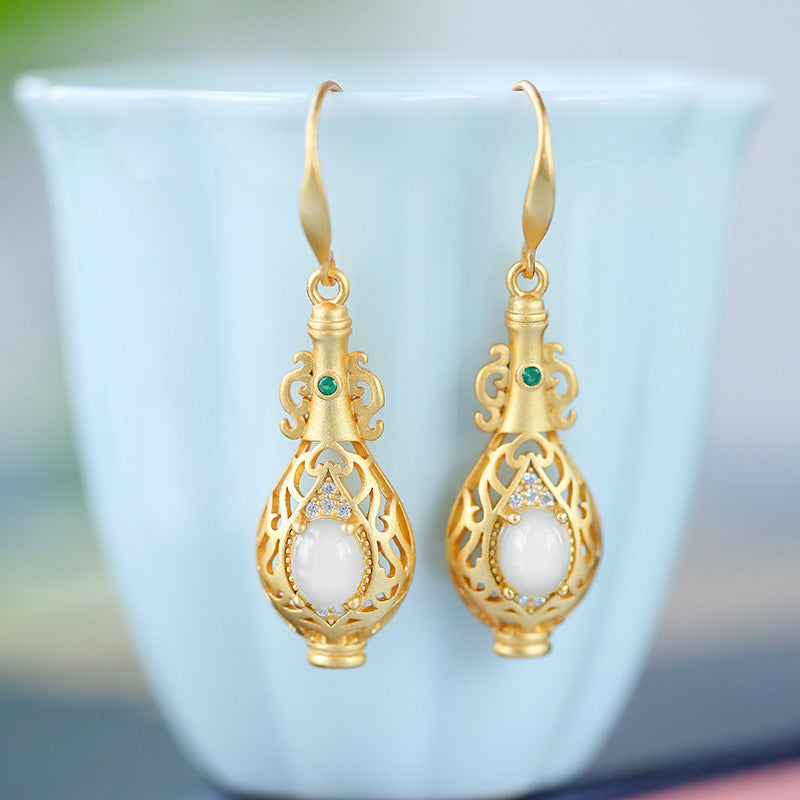 Beautiful Silver Earring with Unique Style