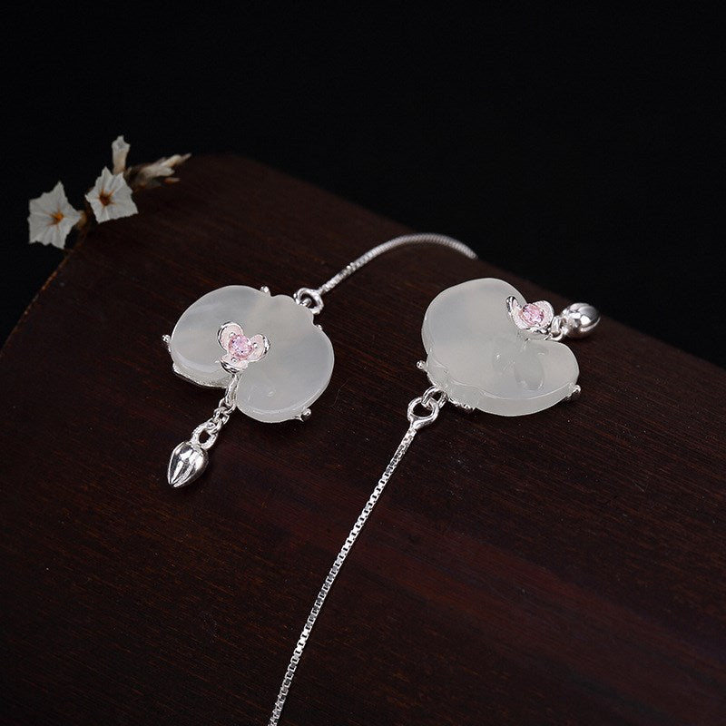 Delicate Artisan Silver Earring