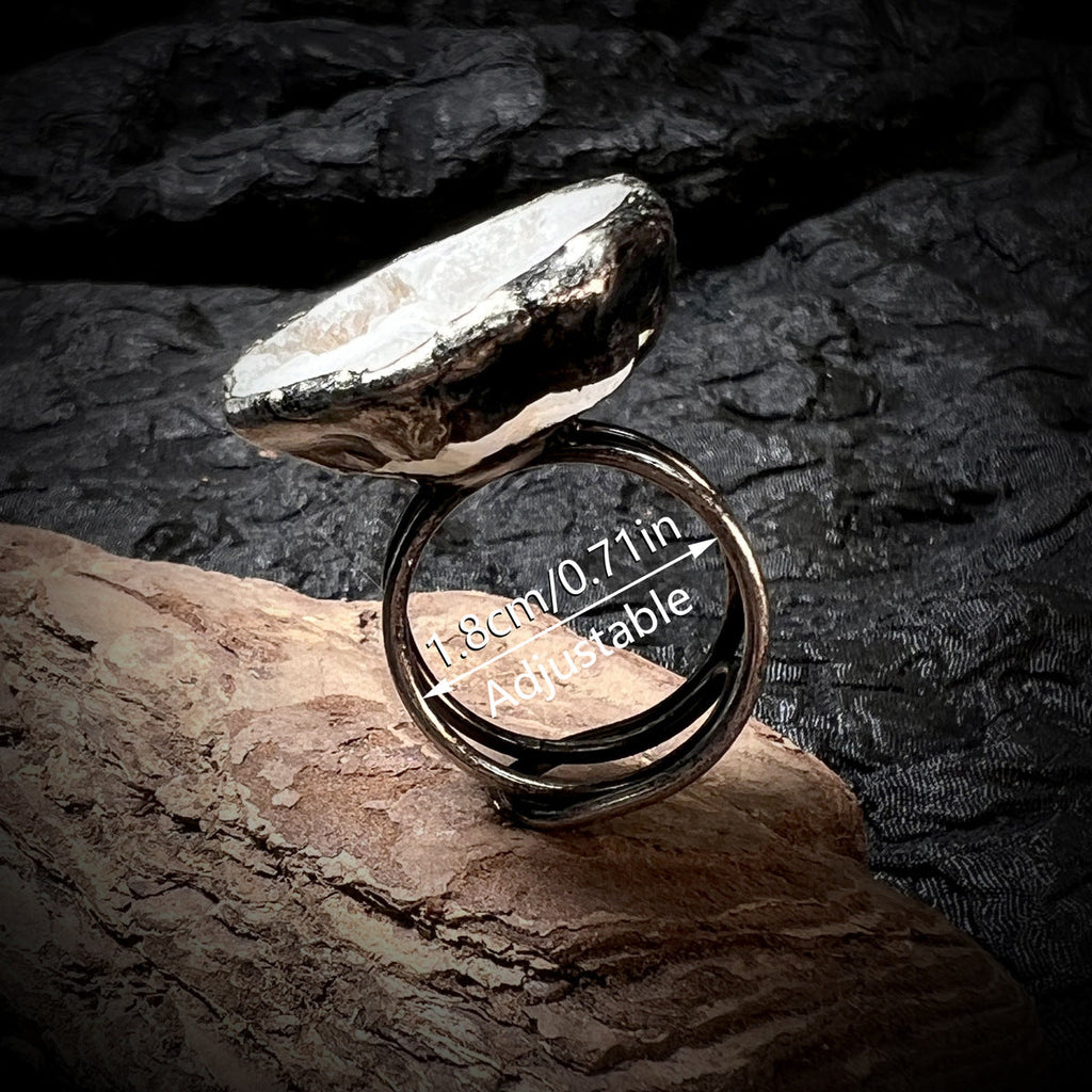 Delicate Artisan Silver Ring