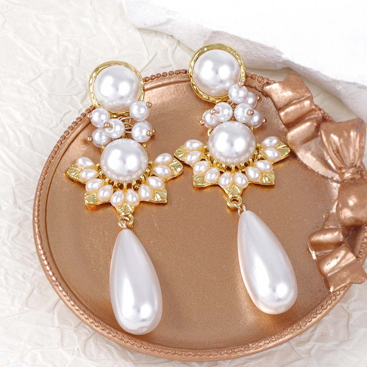 Stunning Pearl Earring for Daily Wear