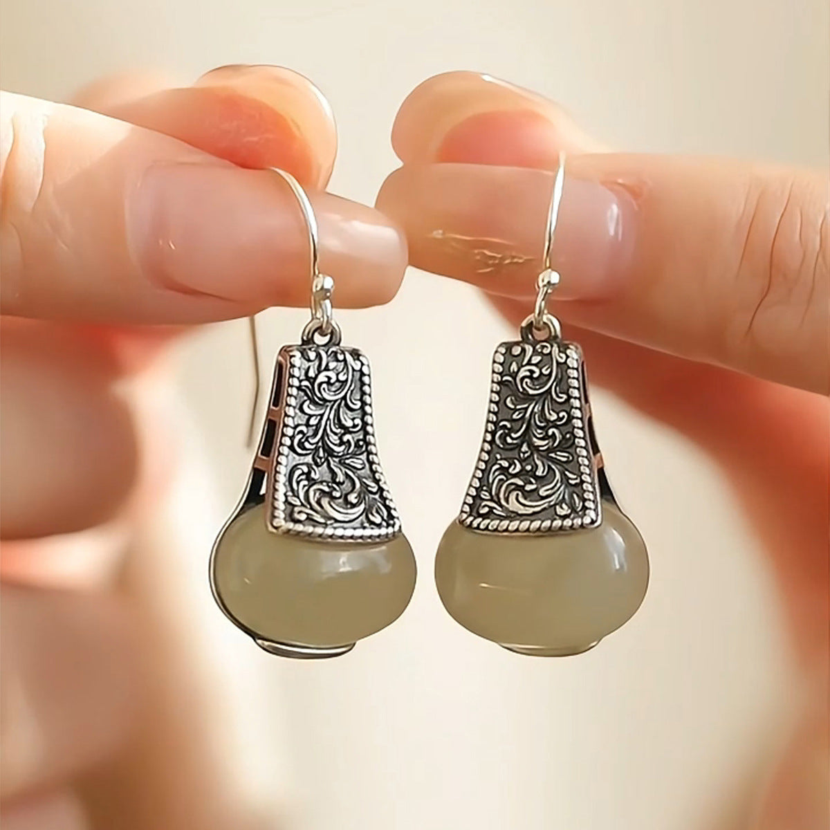 Delicate Artisan Silver Earring