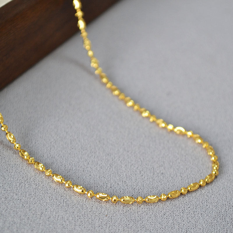 Stunning Gold Necklace for Daily Wear
