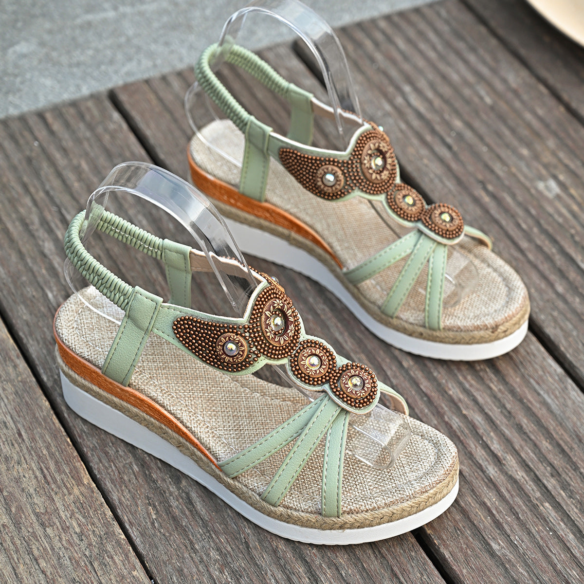 Vintage Inspired Orthopedic Sandals