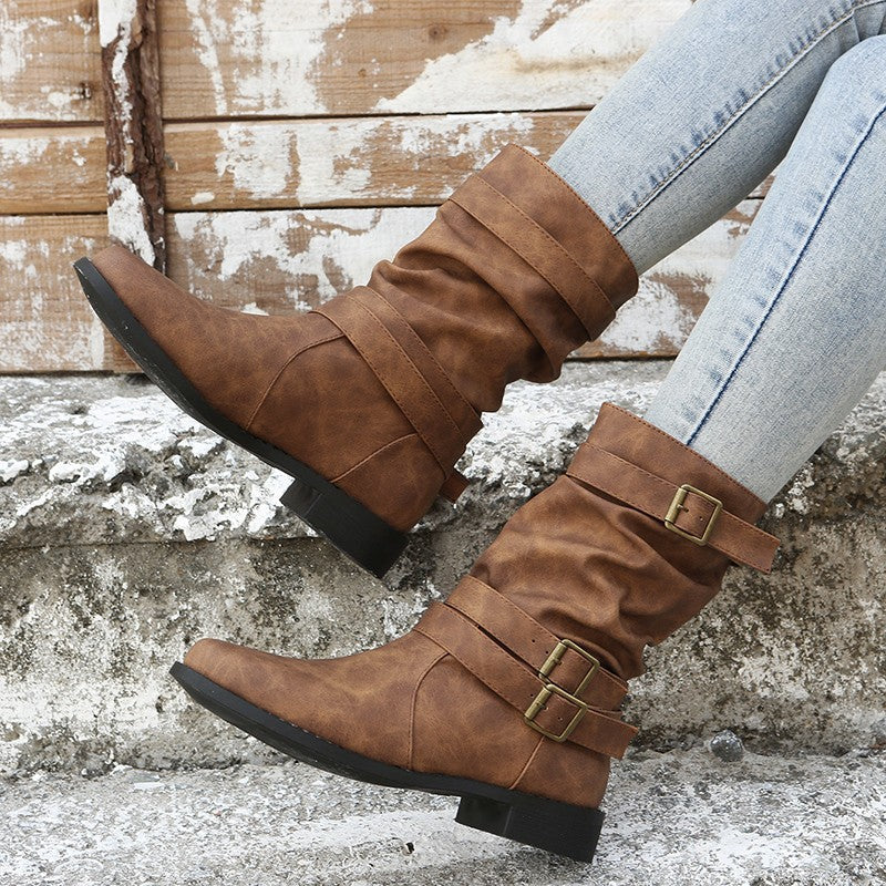 Classic Orthopedic Boots with Timeless Style
