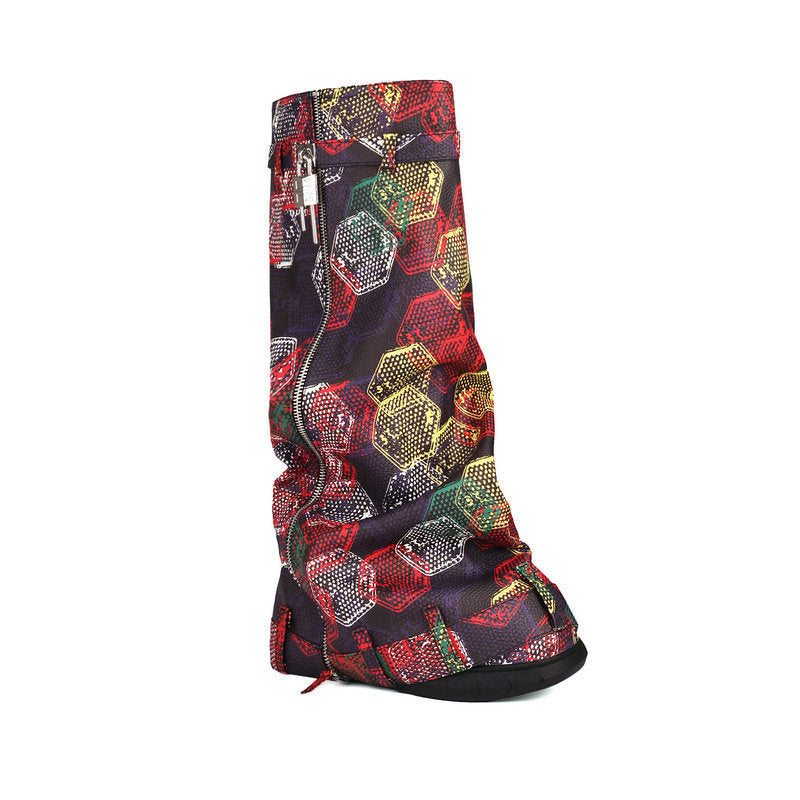 Chic Orthopedic Boots with Unique Design