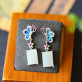 Vintage Handmade Silver Earring
