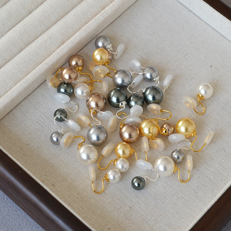 Delicate Artisan Pearl Earring