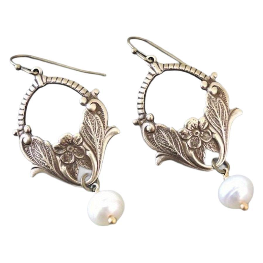 Vintage Handmade Pearl Earring