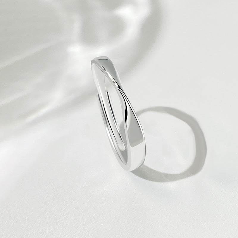 Romantic Silver Ring for Special Moments
