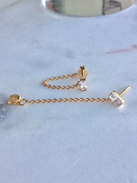 Romantic Gold Earring for Special Moments