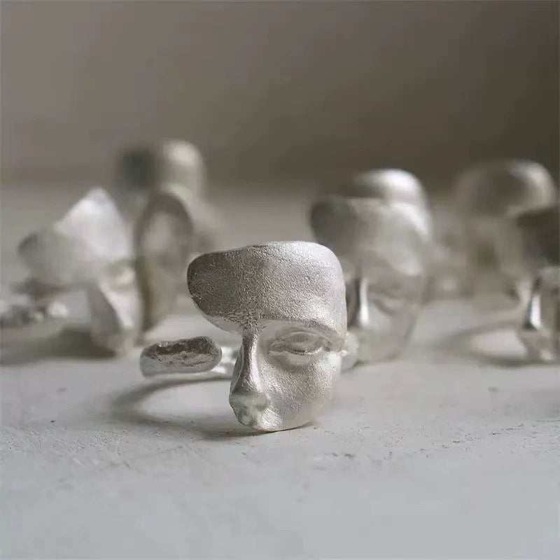 Delicate Artisan Silver Ring