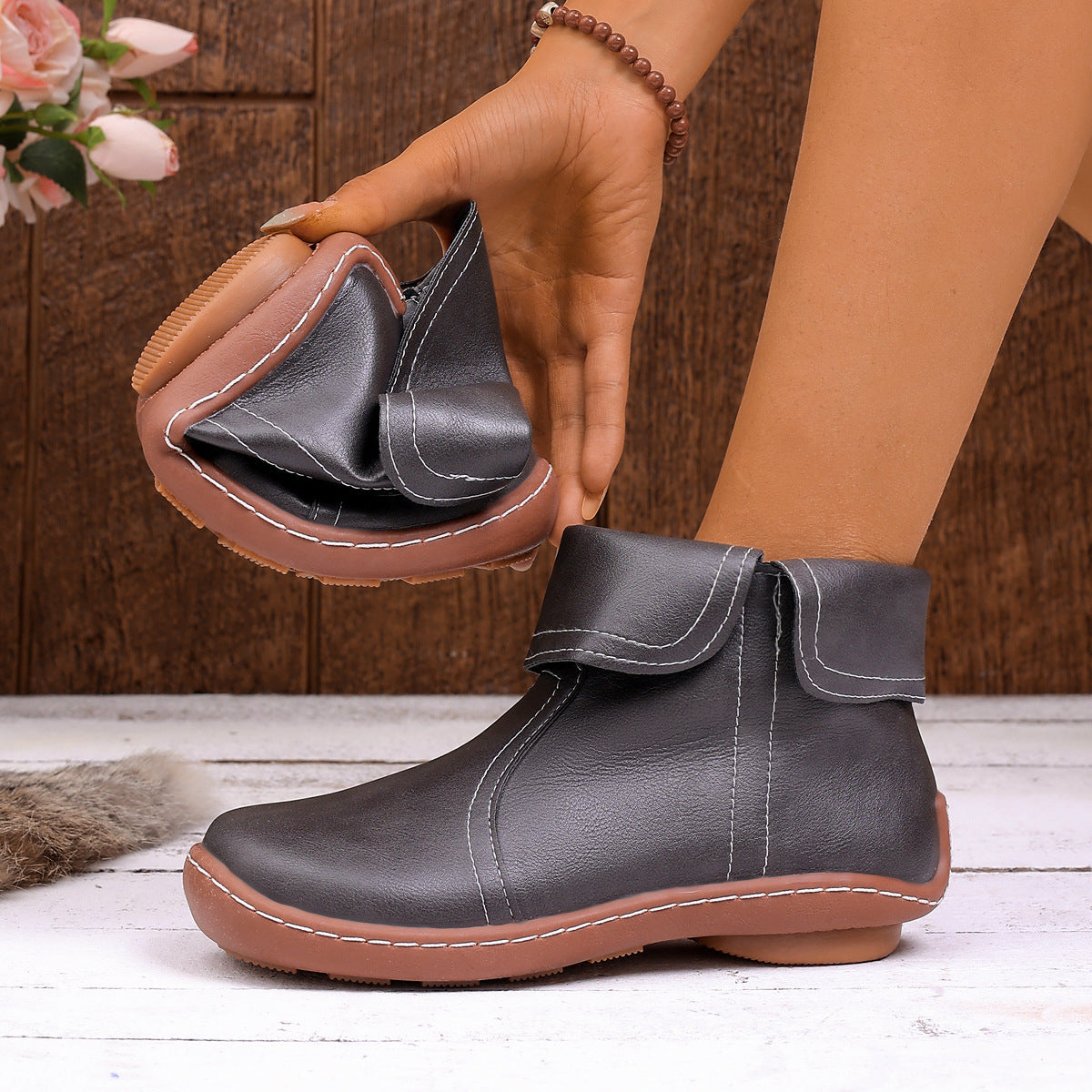 Graceful Orthopedic Boots for Modern Look