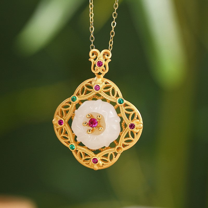 Romantic Silver Pendant for Special Moments