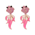 Vintage Handmade Gold Earring