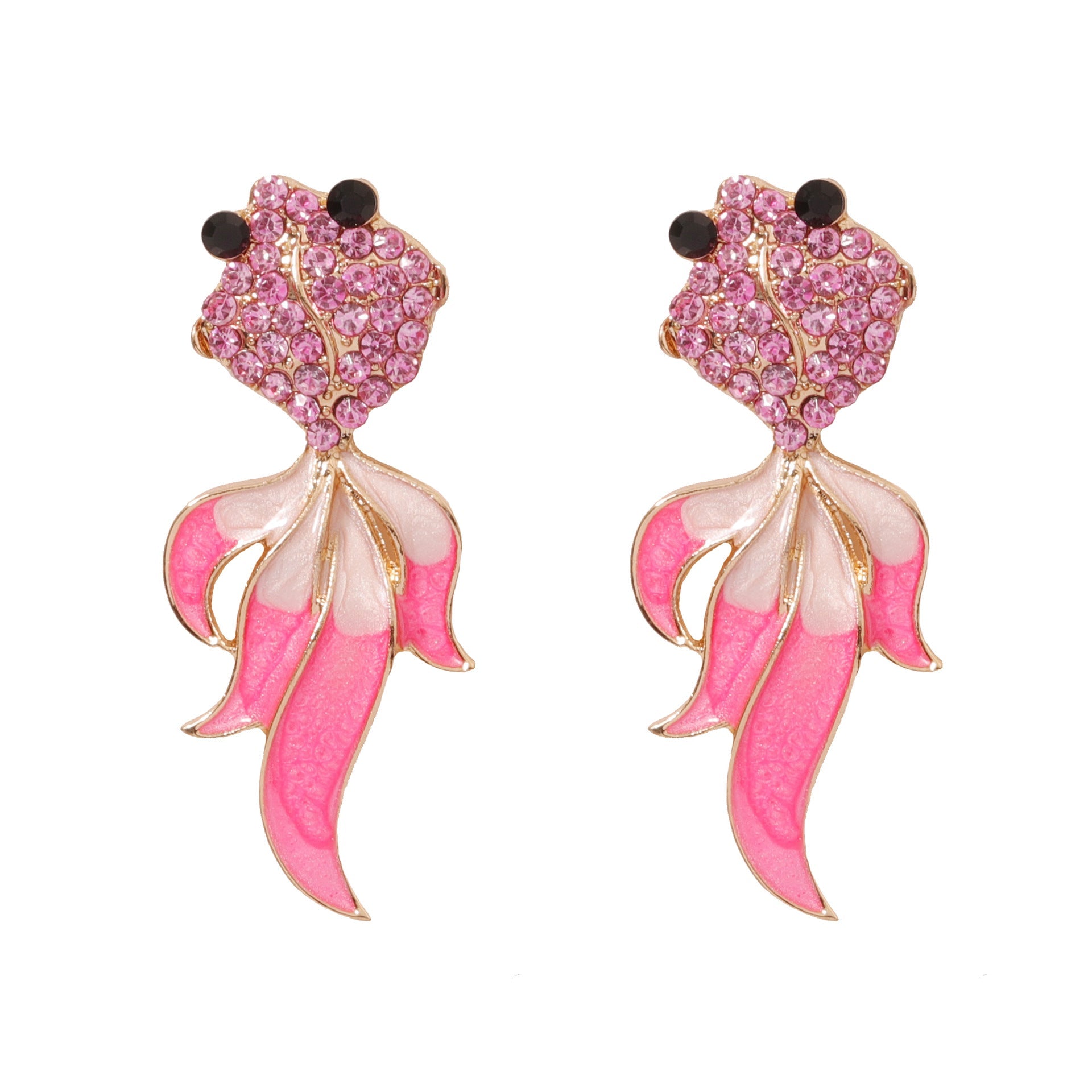 Vintage Handmade Gold Earring