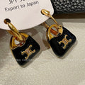 Vintage Handmade Gold Earring