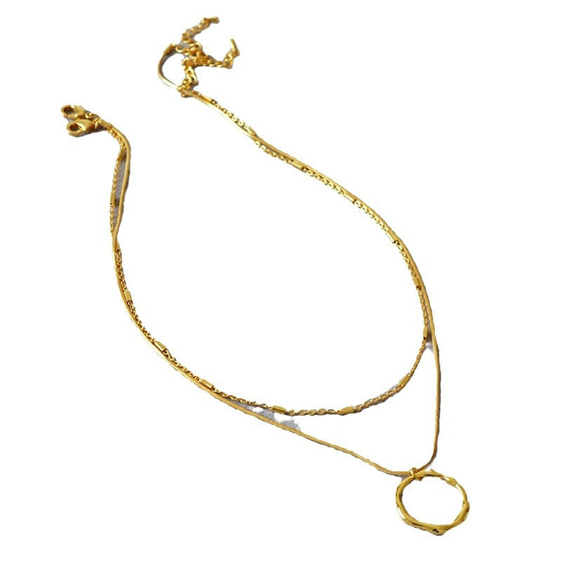 Delicate Artisan Gold Necklace