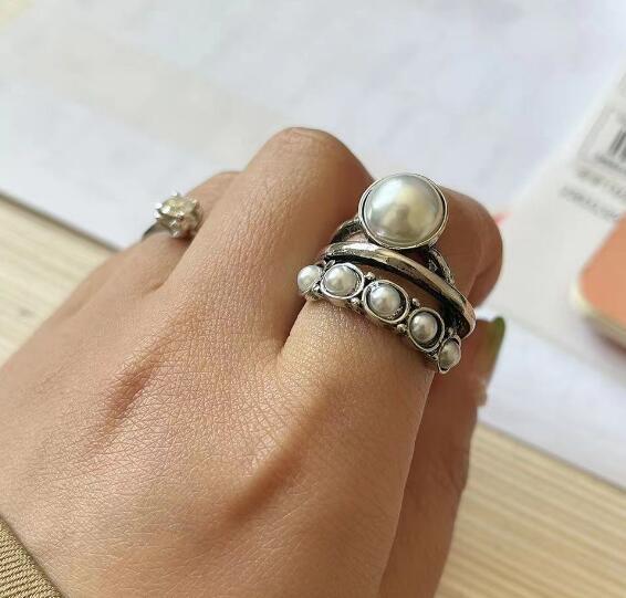 Vintage Handmade Pearl Ring