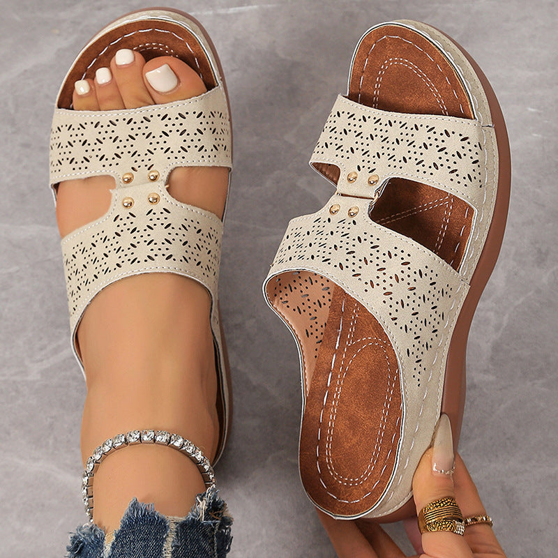 Vintage Inspired Orthopedic Sandals