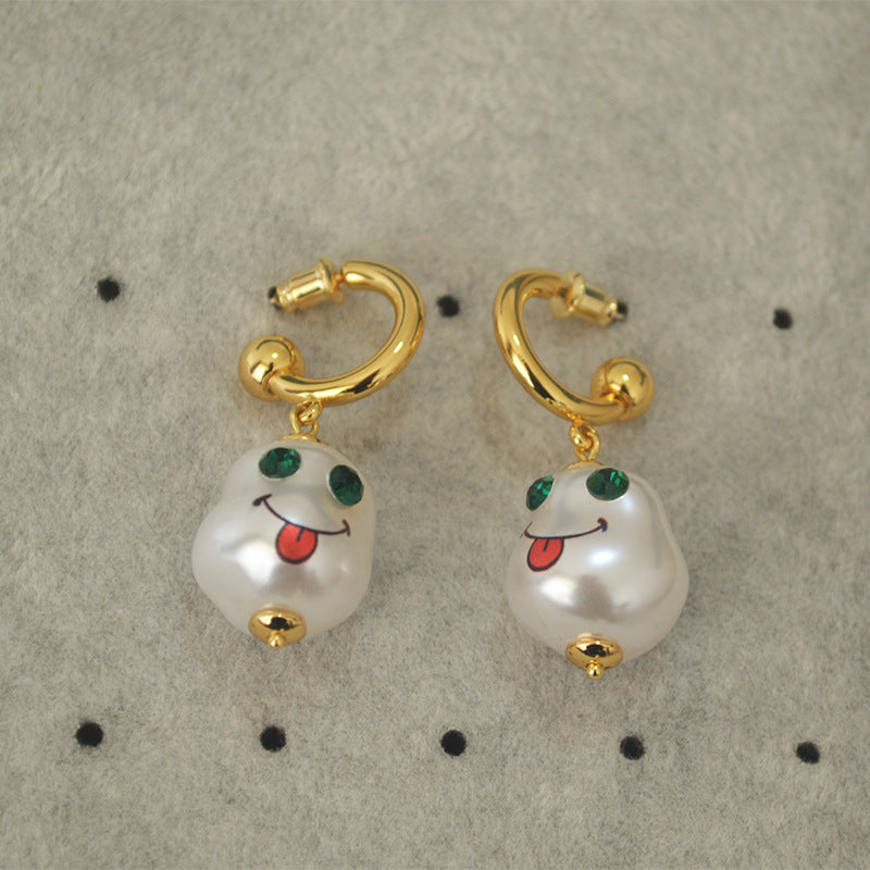 Vintage Handmade Pearl Earring