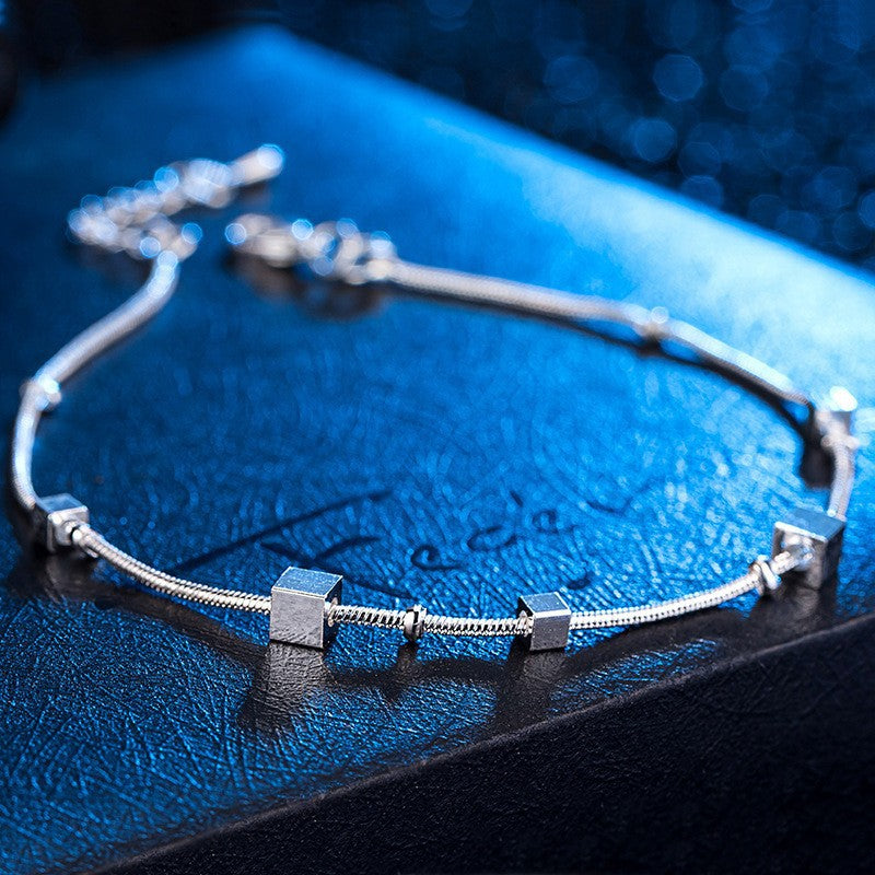 Delicate Artisan Silver Bracelet