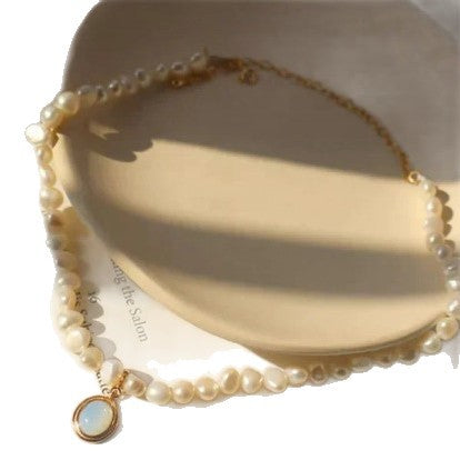 Vintage Handmade Pearl Necklace