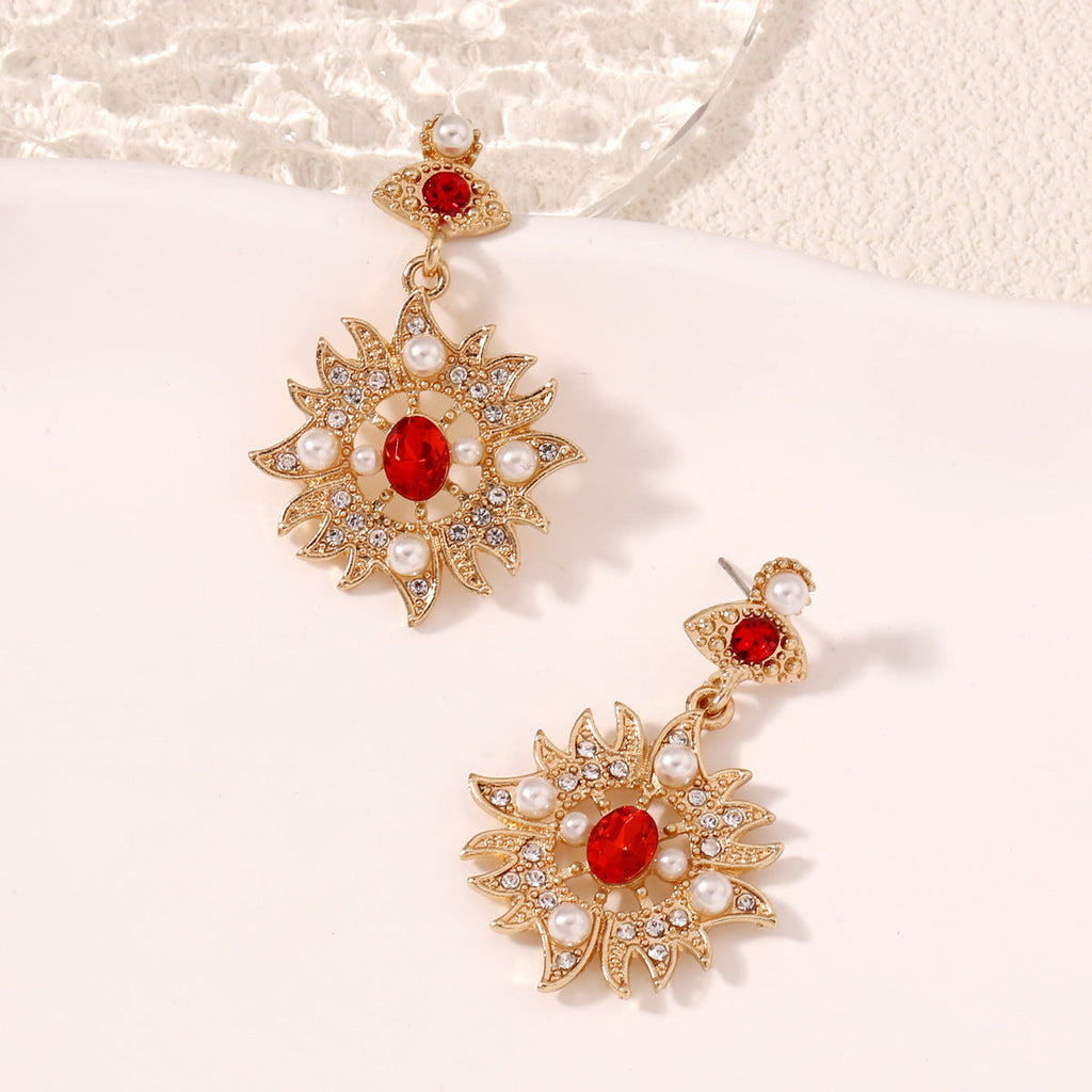 Delicate Artisan Pearl Earring