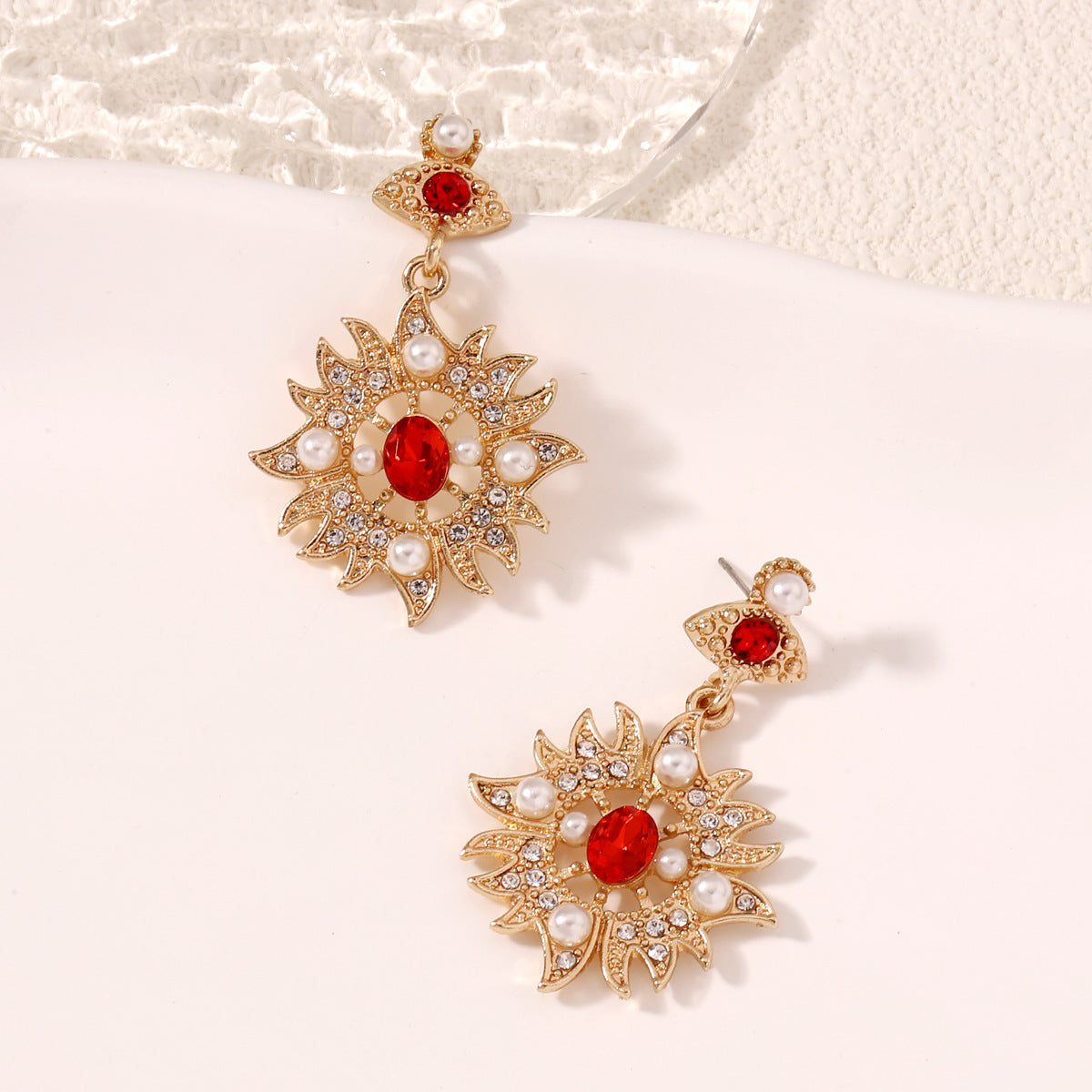Delicate Artisan Pearl Earring