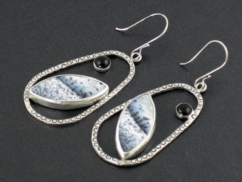 Delicate Artisan Silver Earring