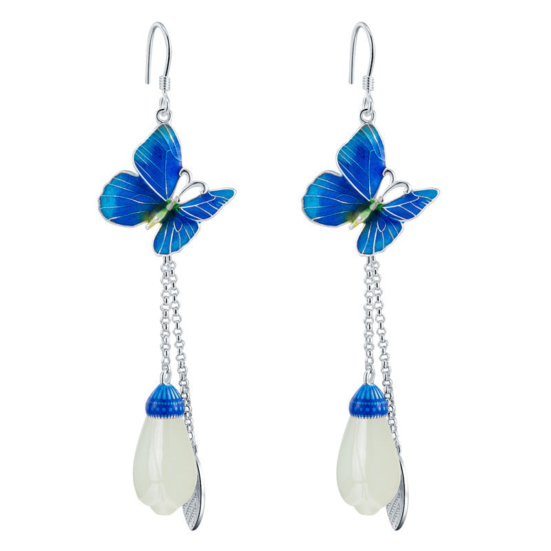 Delicate Artisan Silver Earring