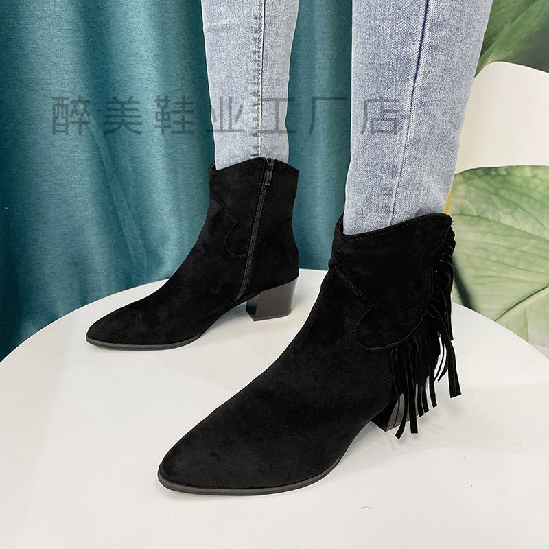 Chic Orthopedic Boots with Unique Design
