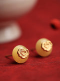 Classic Gold Earring with Timeless Appeal