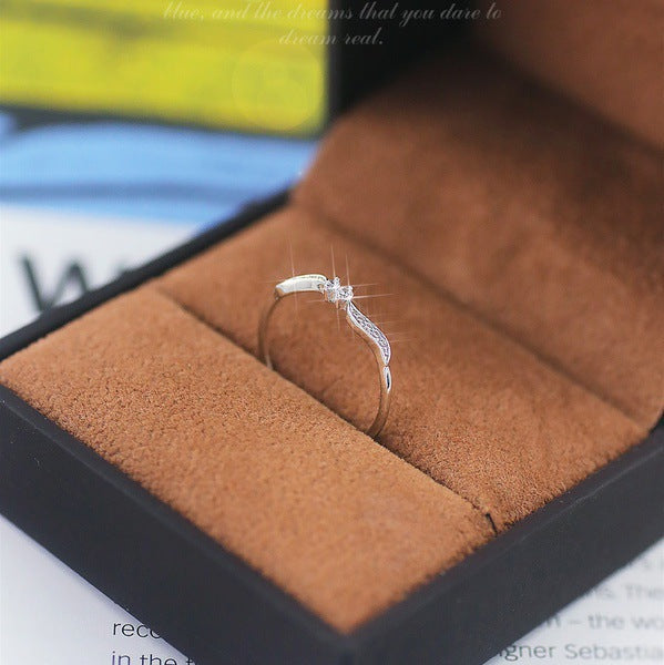 Delicate Artisan Silver Ring