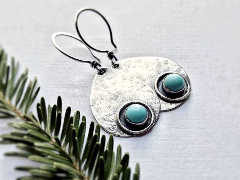 Delicate Artisan Silver Earring