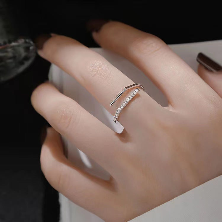 Beautiful Silver Ring with Unique Style