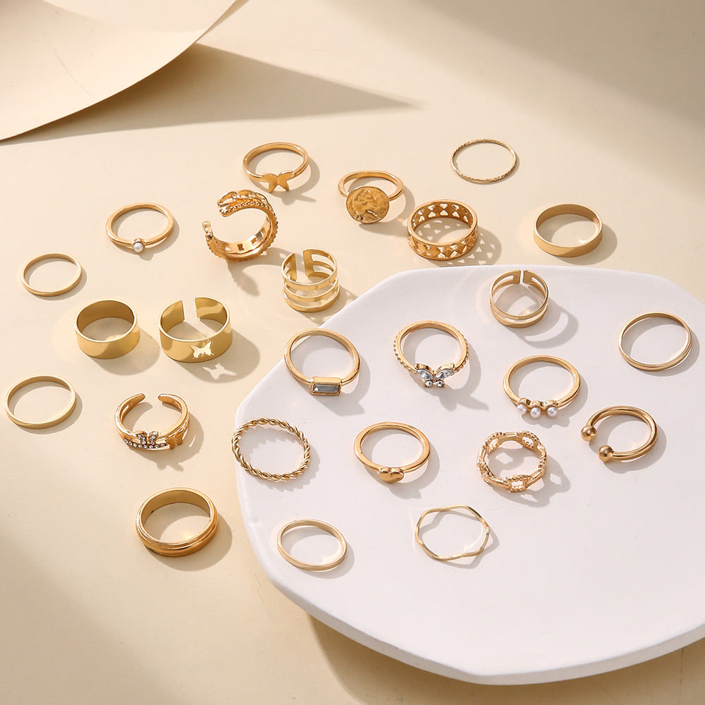 Delicate Artisan Pearl Ring