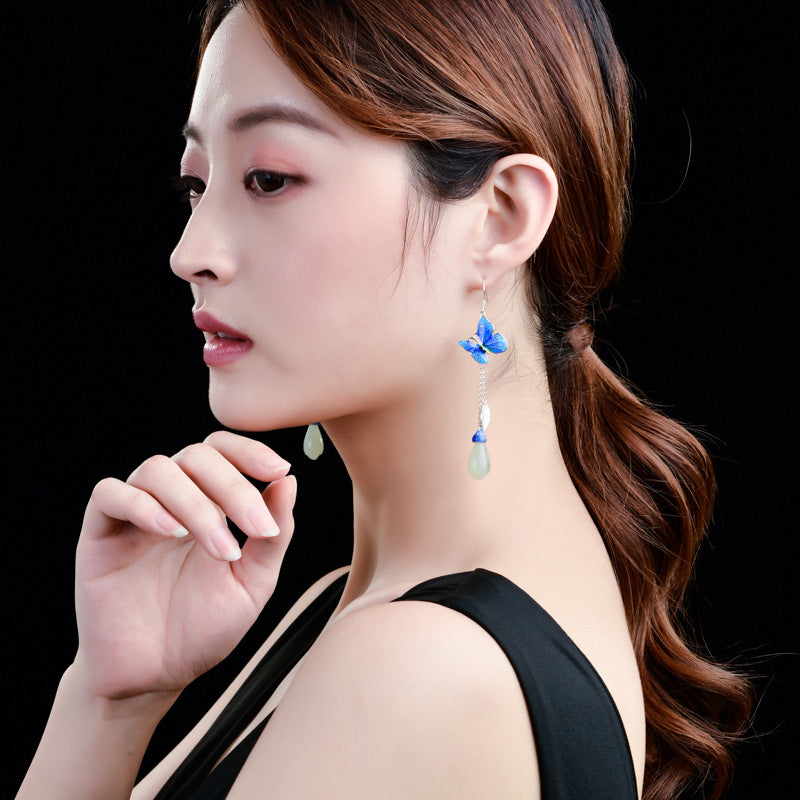 Delicate Artisan Silver Earring