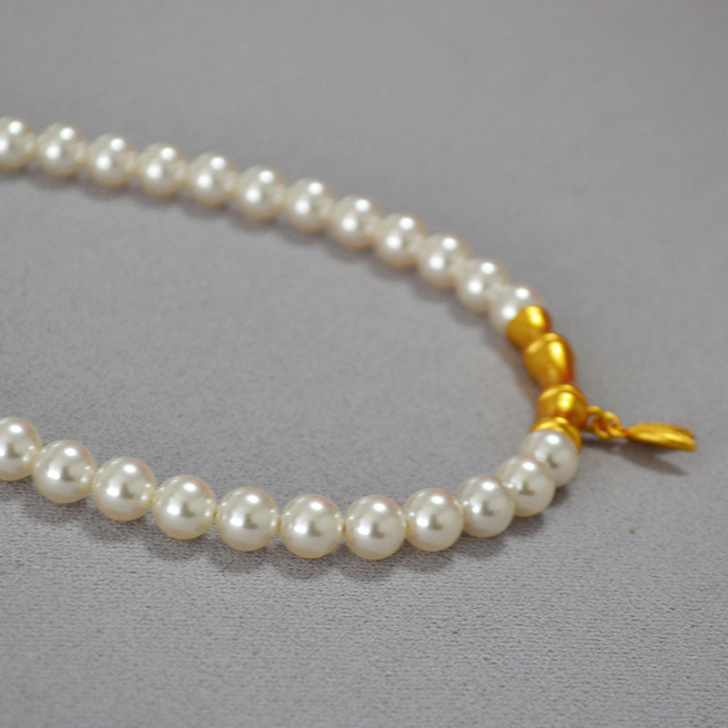 Delicate Artisan Gold Necklace