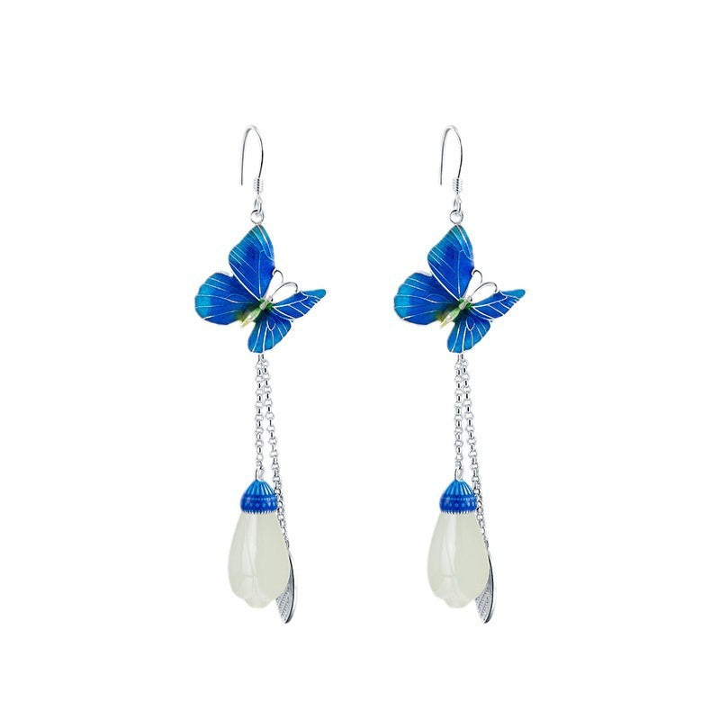 Delicate Artisan Silver Earring