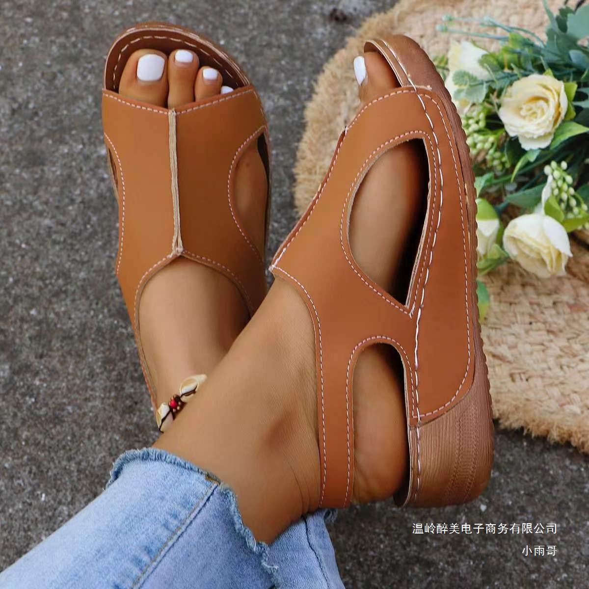 Classic Orthopedic Sandals with Timeless Style