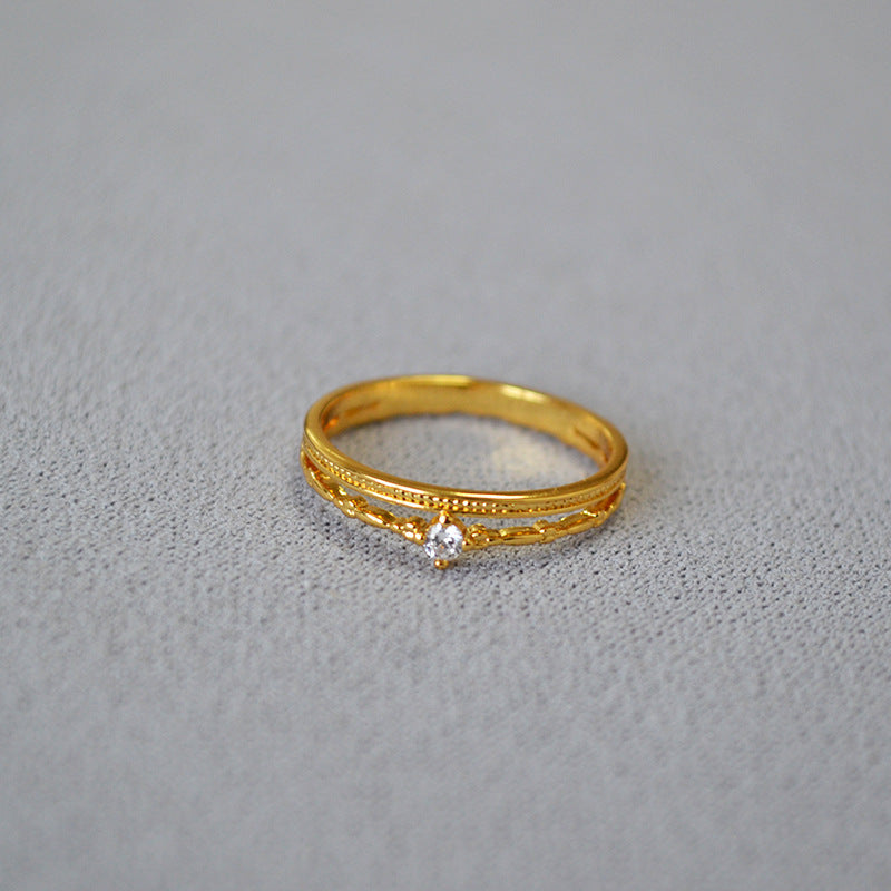 Vintage Handmade Gold Ring